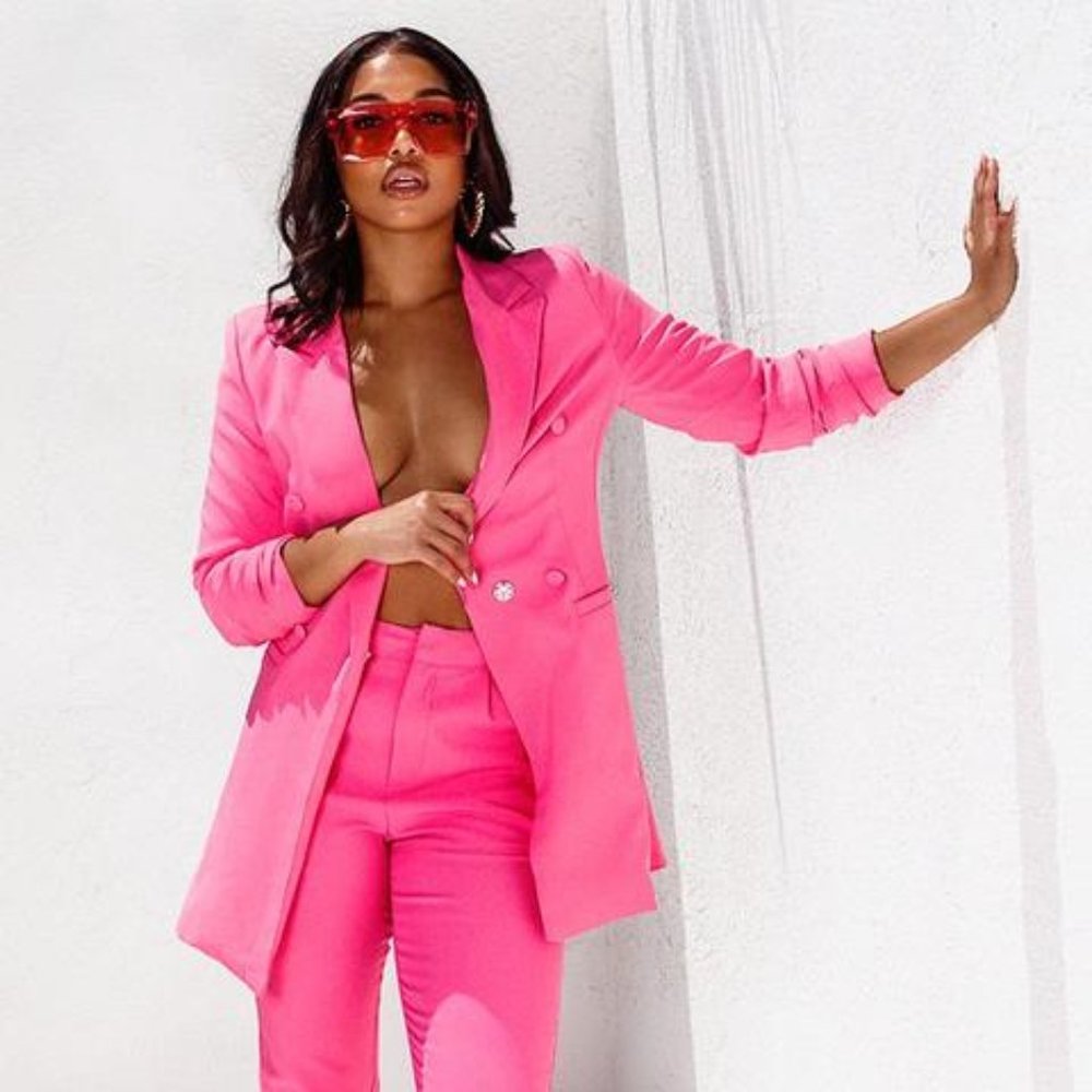 Pink Blazer